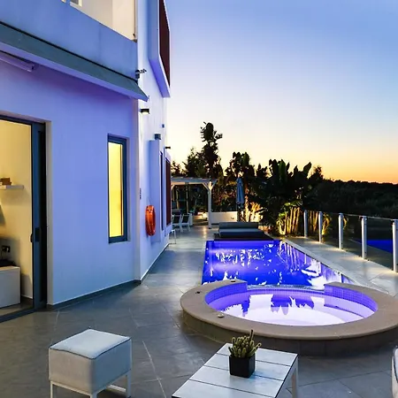 Chara Sensory Luxury With Heated Pool & Gym, By Thinkvilla Villa Pánormos